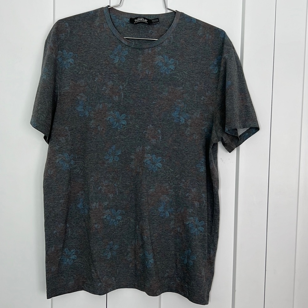 ♻️4/20$♻️ TOPMAN Understated Floral Men’s Med T-Shirt